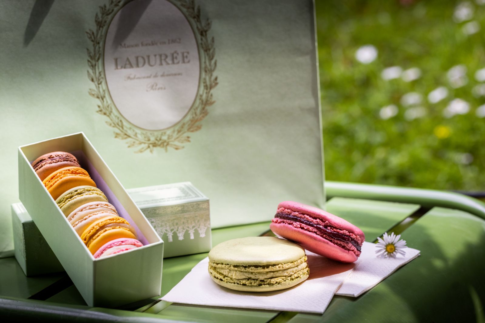 Ladurée’s macarons (Photo: courtesy of Ladurée)