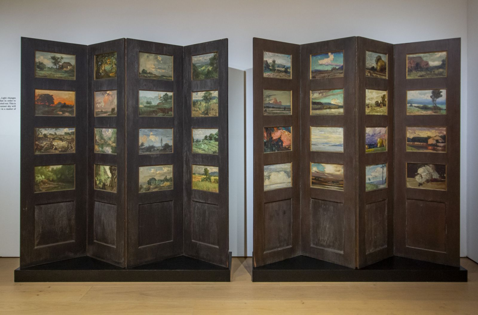 Fernando Amorsolo’s works on display at ‘Amorsolo: Chroma’ (Photo: courtesy of the Ayala Foundation)