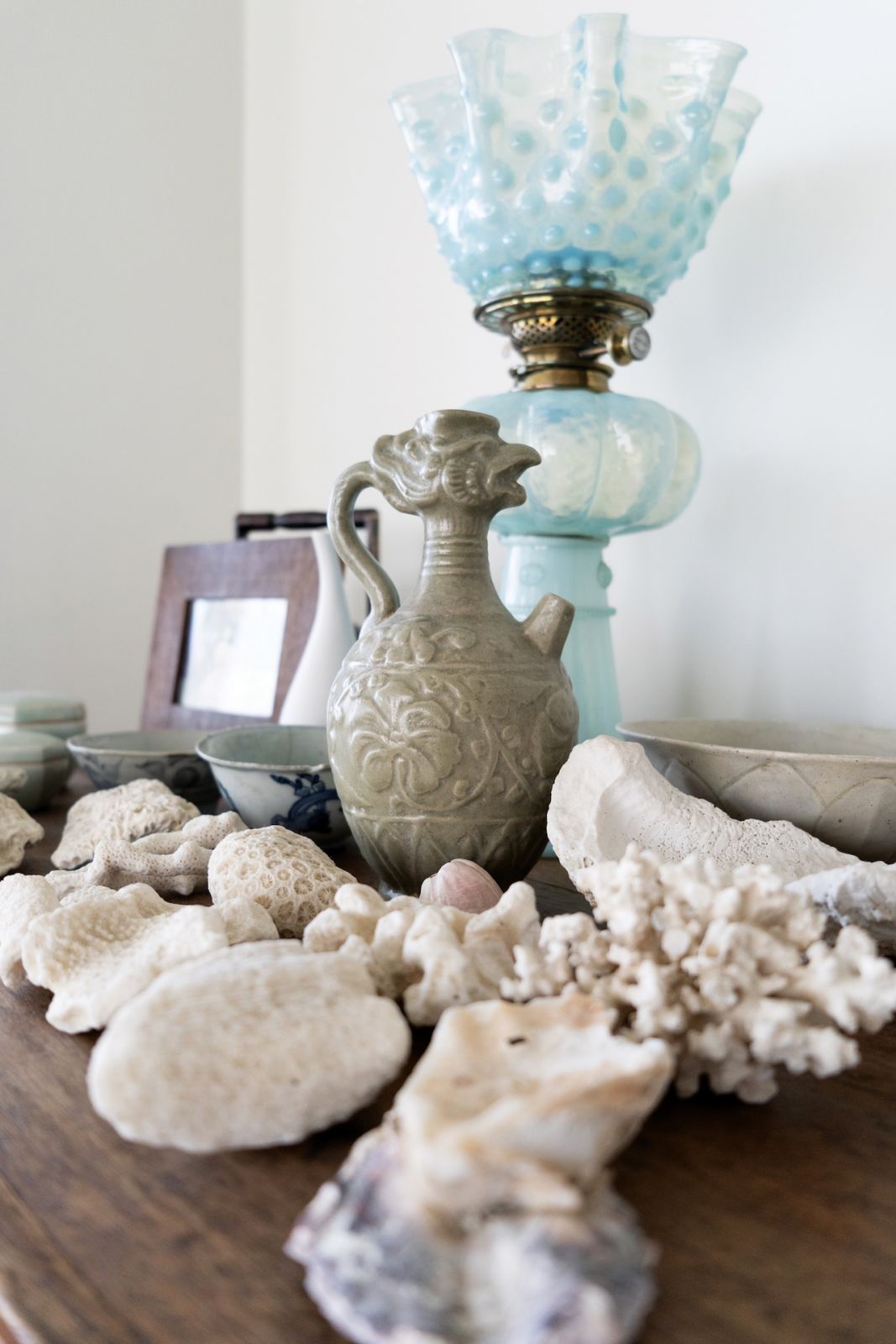 Trinkets collected from Yola Johnson's travels