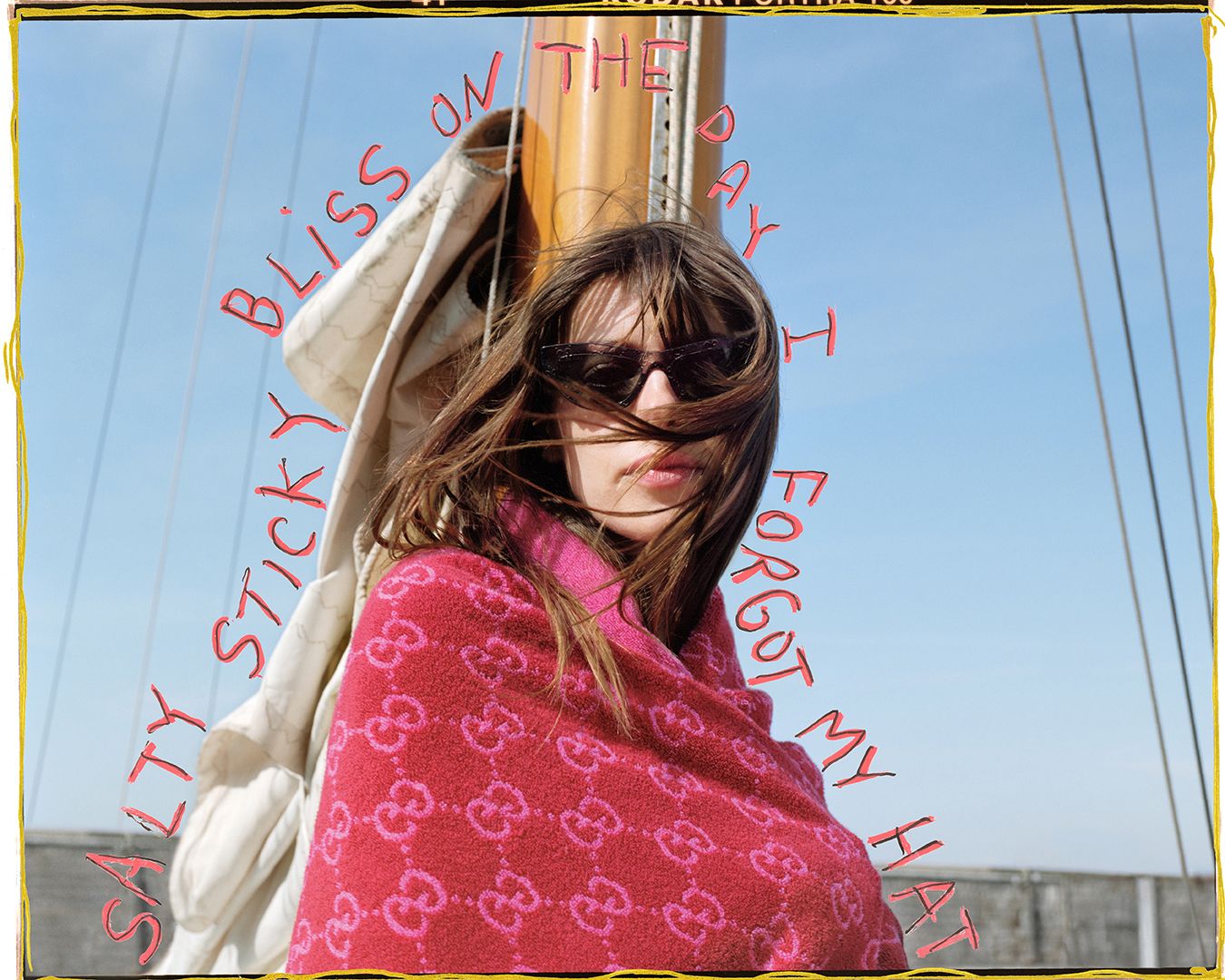 Daisy Edgar-Jones stars in the Gucci Lido 2025 campaign lensed by Jim Goldberg (Photo: Gucci)