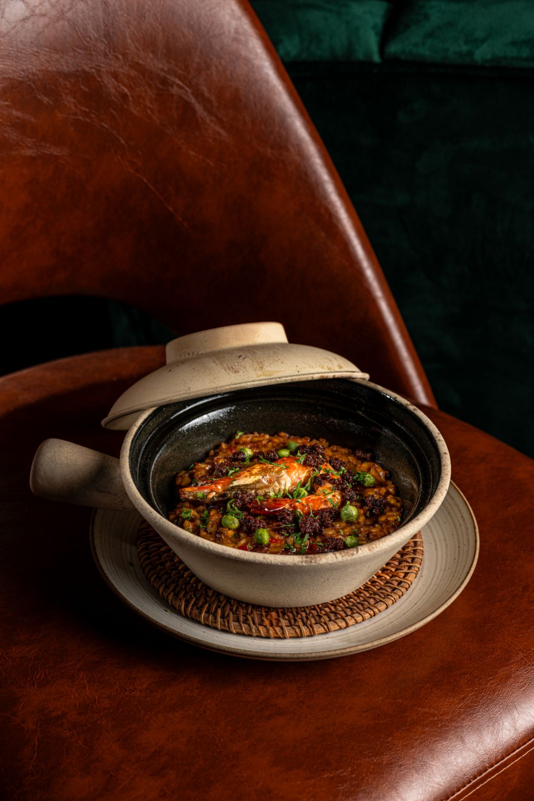 Claypot Seafood Paella, Spicy Chorizo (Image: Sol)