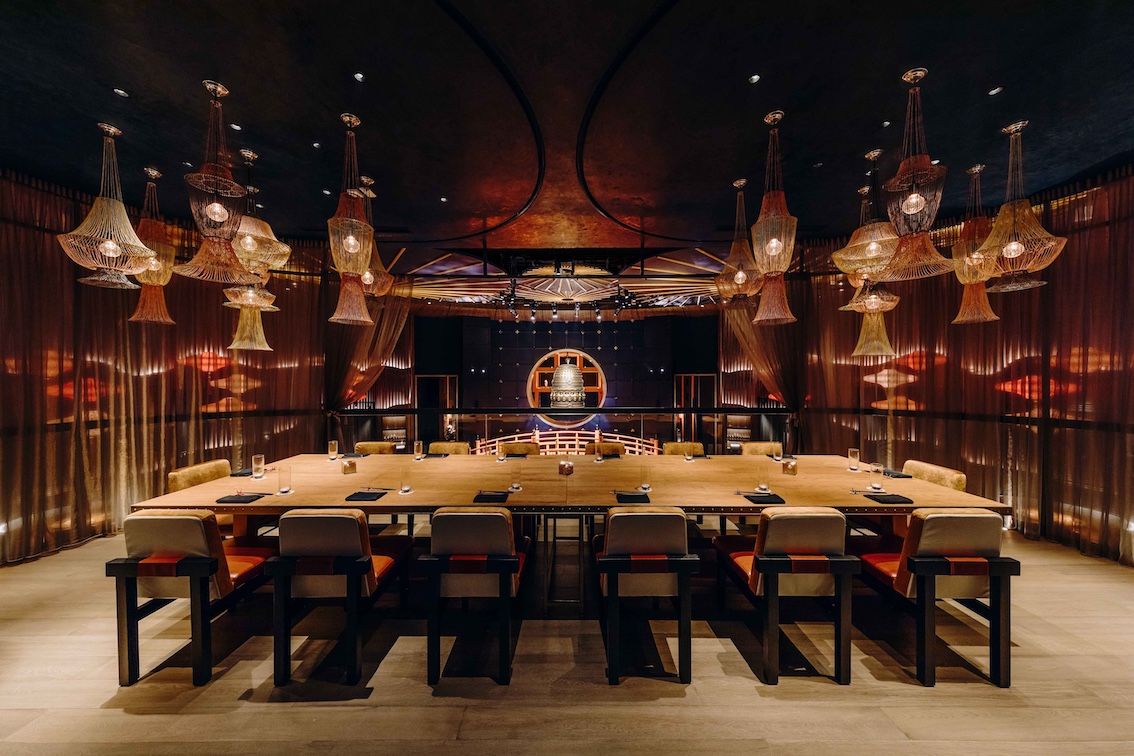 Koma Singapore's private dining room