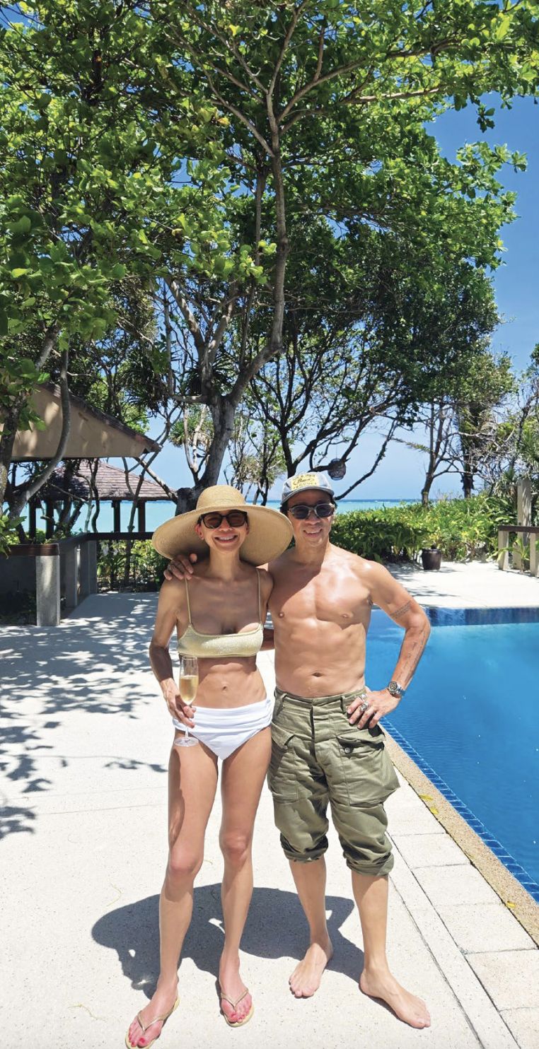 Feli and Kim Atienza