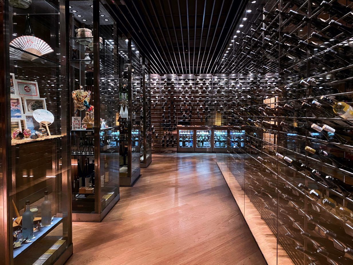 The incredible wine and sake selection of Zipangu (Image: Zipangu)