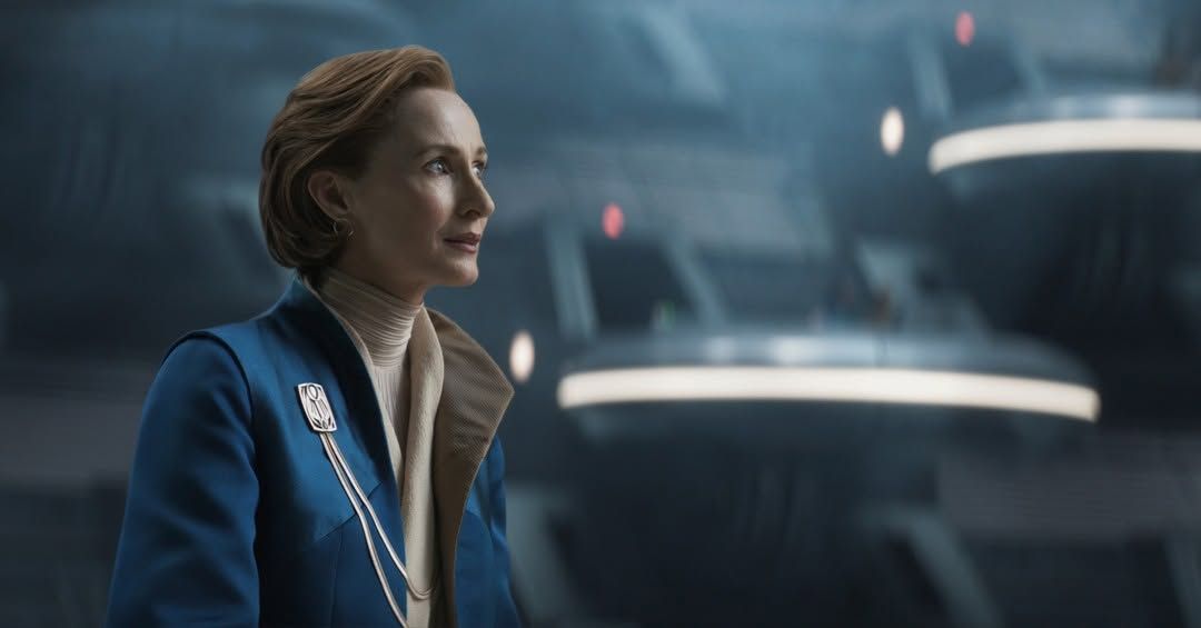 Senator Mon Mothma’s (Genevieve O’Reilly) political awakening is analogous to notable world leaders following sociopolitical calamities (Photo: Instagram / @andorofficial)