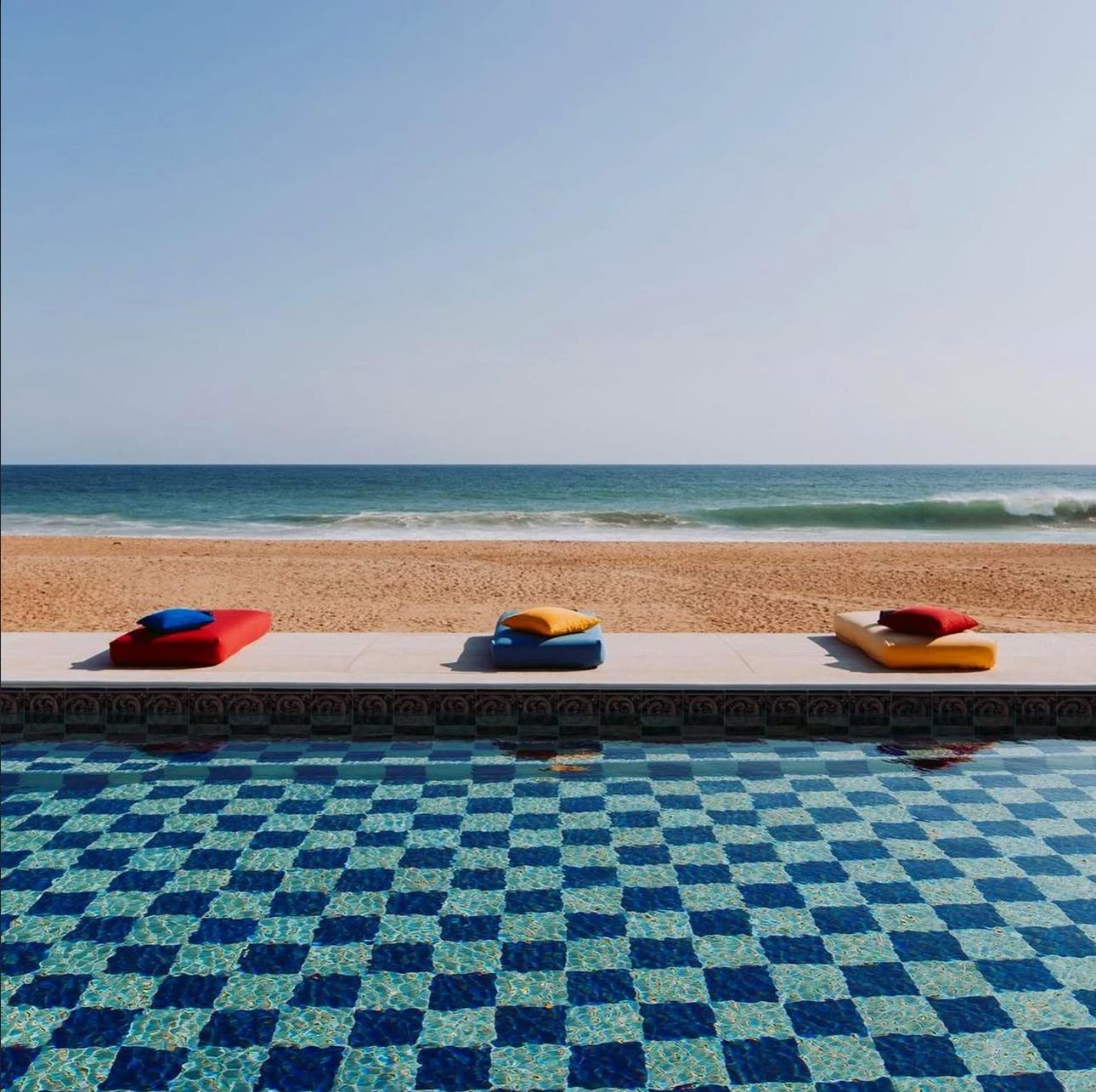 The swimming pool at Cuix Mala in the Chamela Cuixmala Biosphere Reserve, Mexico (Photo: Instagram / Cuixmala)