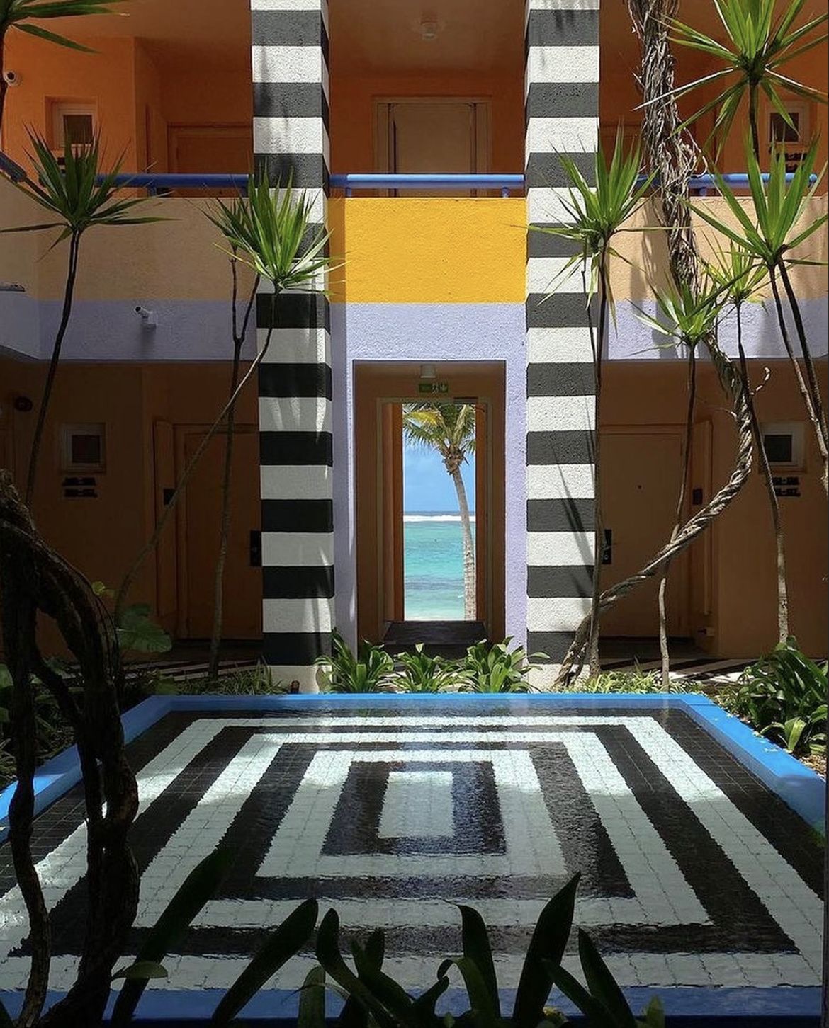 The swimming pool at Salt of Palmar in Mauritius (Photo: Instagram / Salt of Palmar)
