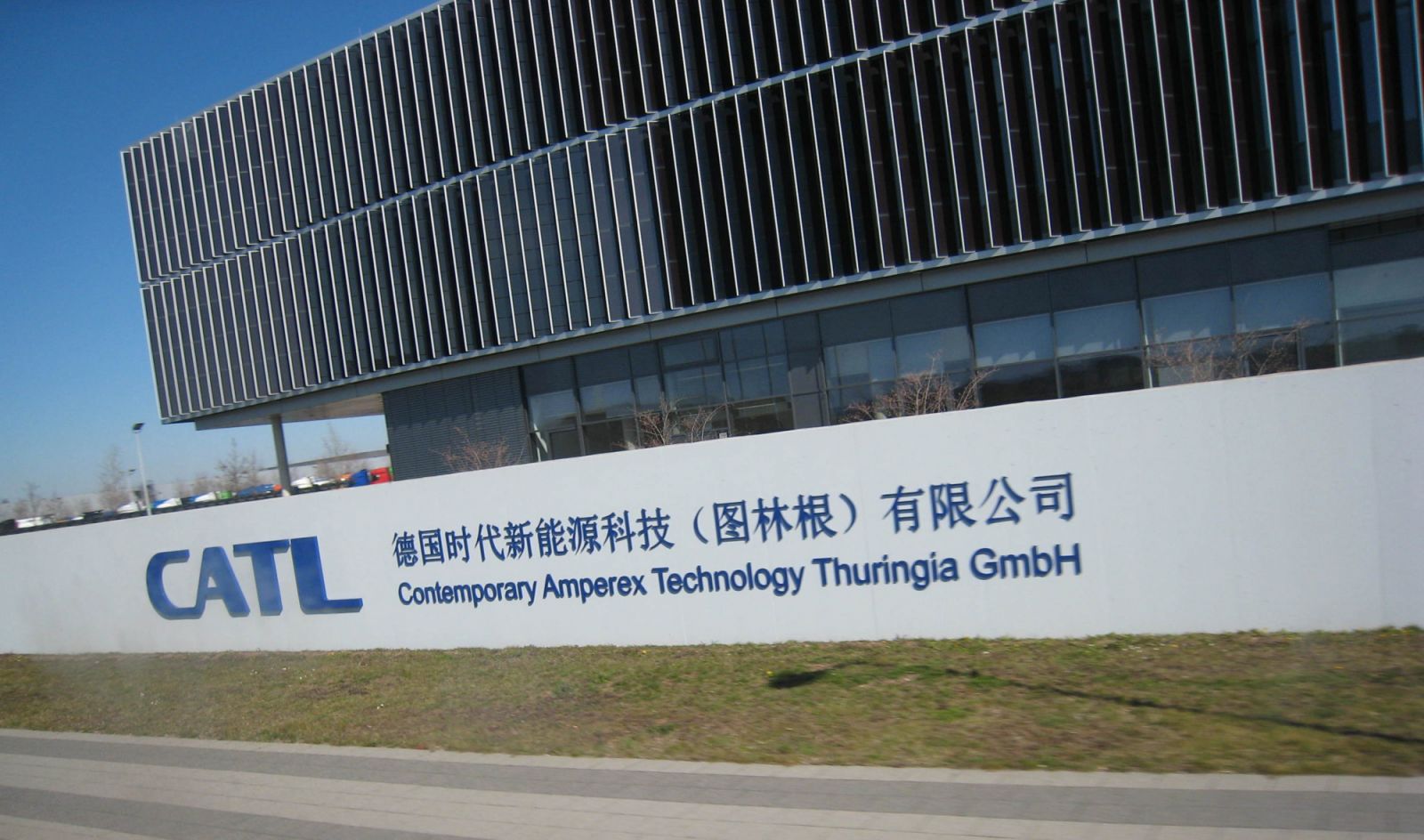 CATL established its EV battery manufacturing plant in Thuringia, Germany in 2018 (Photo: Wikimedia Commons, Giorno2)