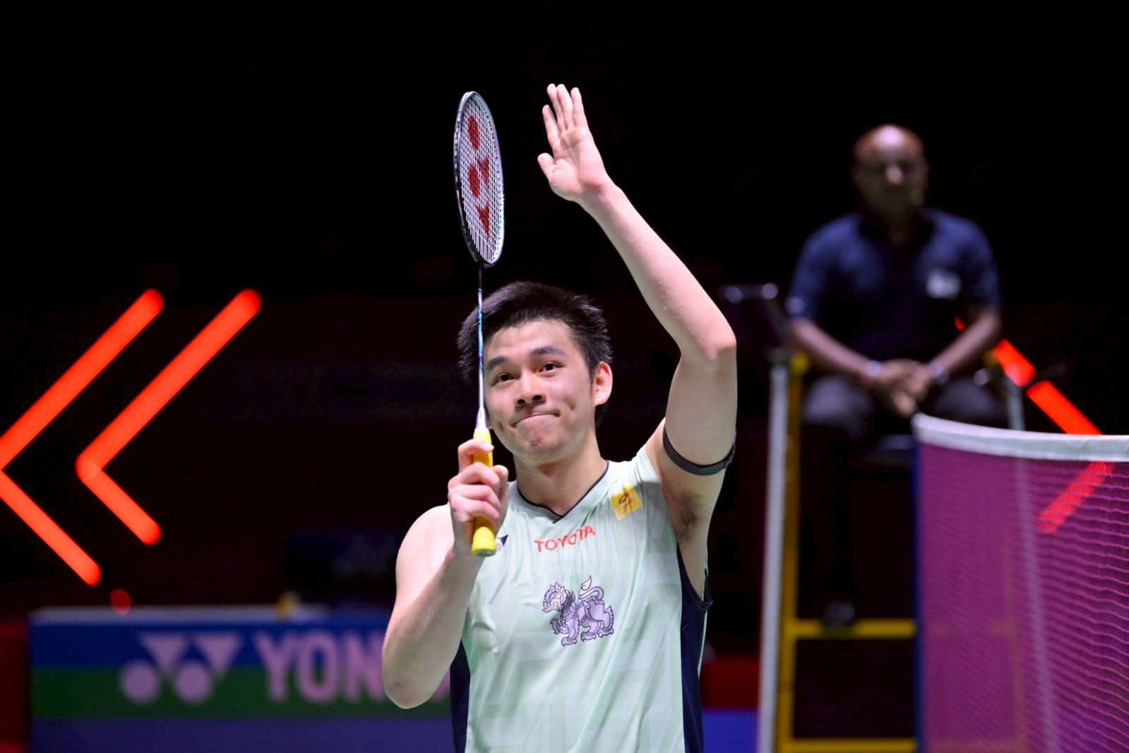 วิว กุลวุฒิ วิทิตศานต์ (ภาพ: Badminton Association of Thailand สมาคมกีฬาแบดมินตันแห่งประเทศไทยฯ)
