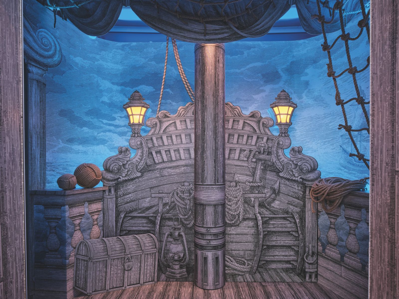 Stevenson’s Treasure Island inspired the entrance to the high jewellery showcase in Phuket (Photo: courtesy of Van Cleef & Arpels)