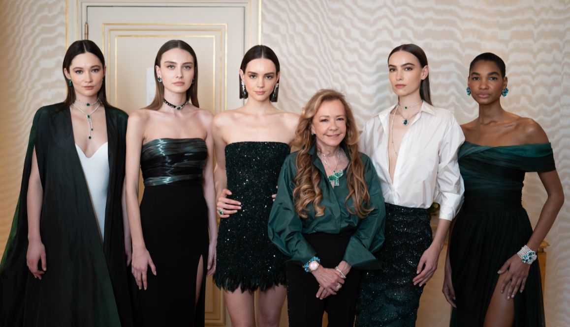 Caroline Scheufele, Chopard’s co-president and artistic director made the Insofu high jewellery collection with a 6,225-carat Zambian emerald (Photo: courtesy of Chopard)