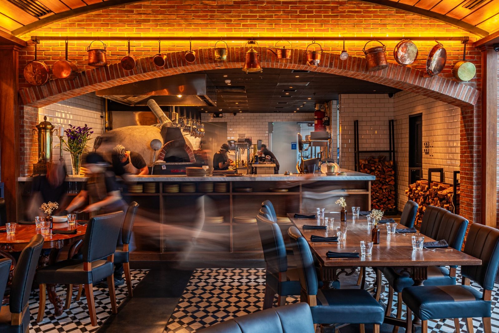 The interiors of Osteria Antica (Photo: courtesy of Osteria Antica)