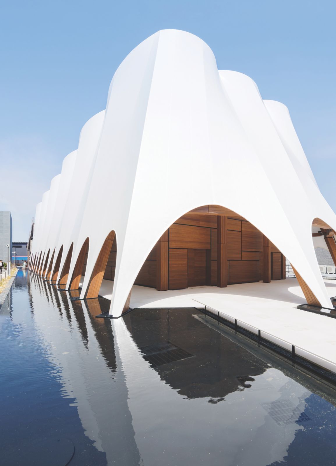 The Qatar pavilion (COURTESY OF IWAN BAAN, QATAR MUSEUMS)