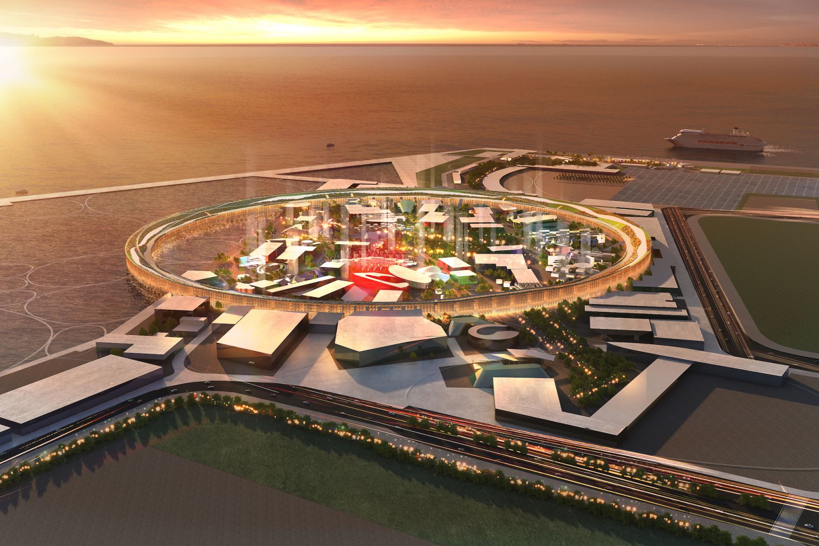 A rendering of The Grand Ring (COURTESY THE JAPAN ASSOCIATION FOR THE 2025 WORLD EXPOSITION)