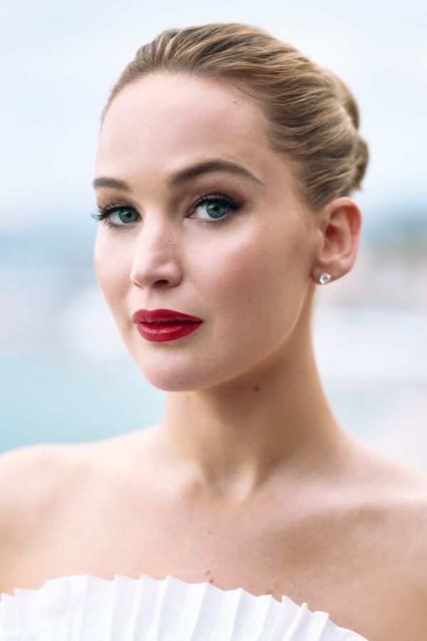 The final look on Jennifer Lawrence