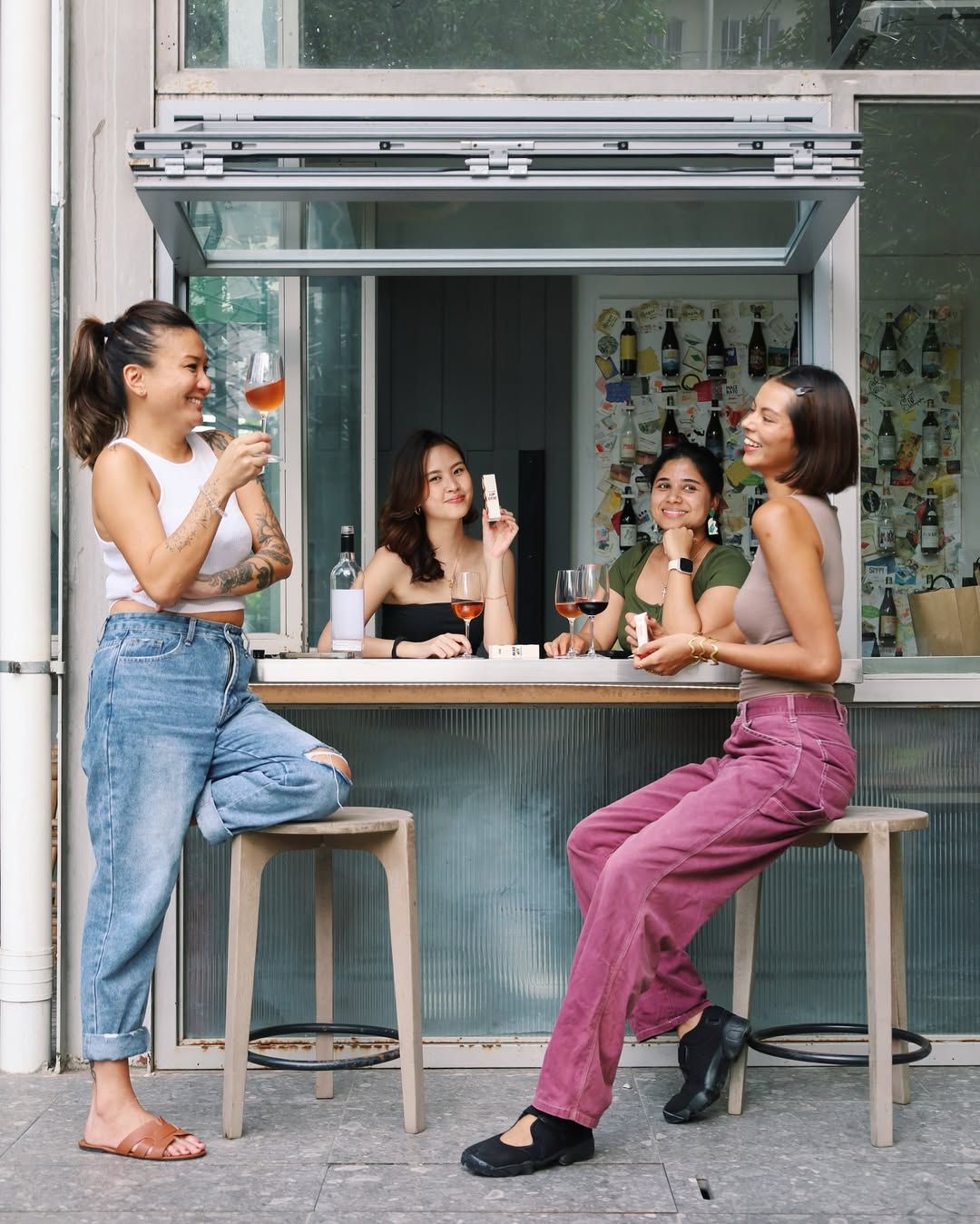 Have a sip with your girls in Unwined KL