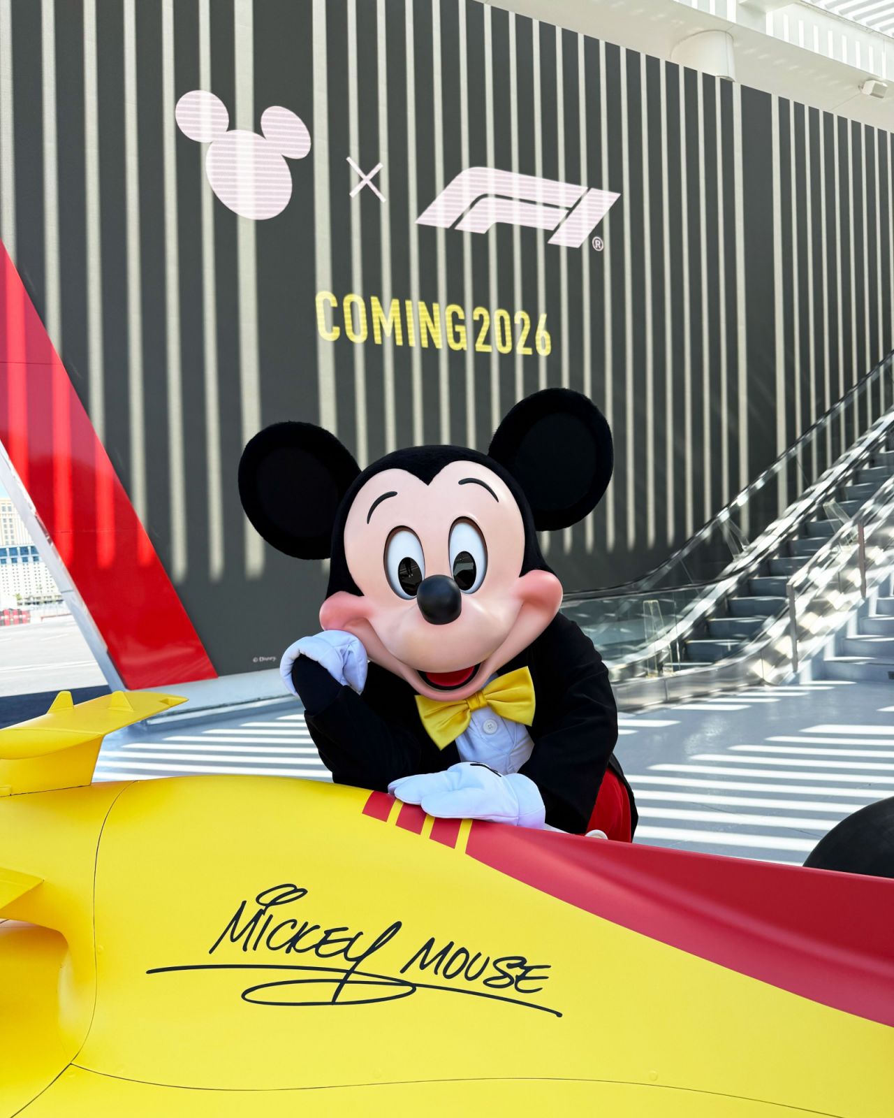 (Photo:Disney x f1 )