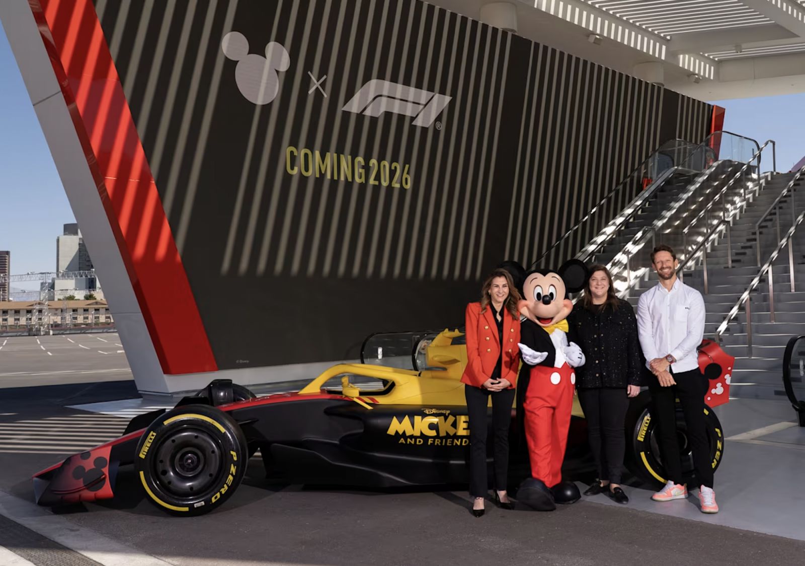 (Photo:Disney x f1 )