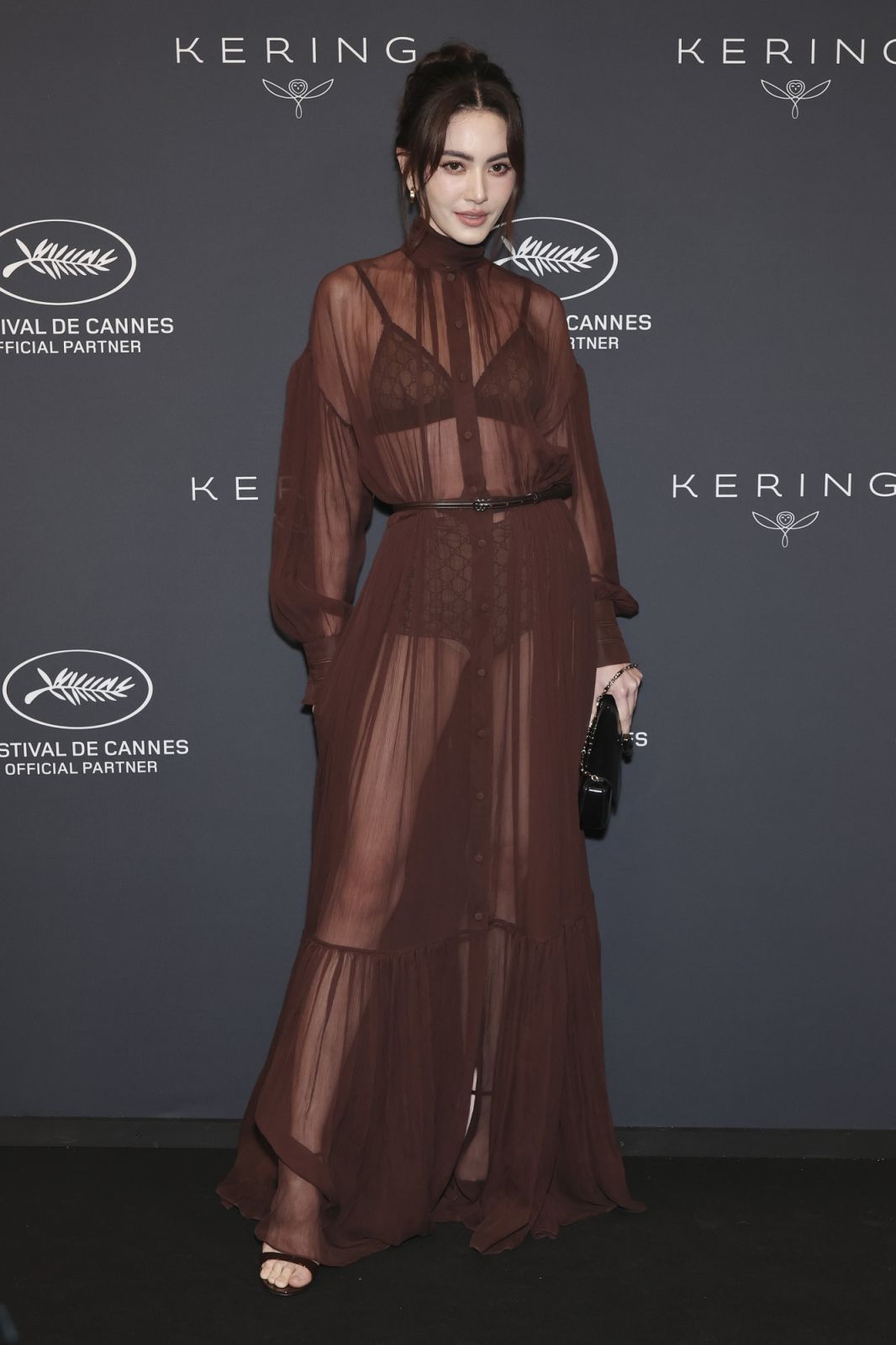 CANNES, FRANCE - MAY 18: Davika Hoorne attends the 2025 Kering Women In Motion Awards and Cannes Film Festival Presidential Dinner at the 78th annual Cannes Film Festival at the Place de la Castre on May 18, 2025 in Cannes, France. (Photo by Monica Schipper/Getty Images)