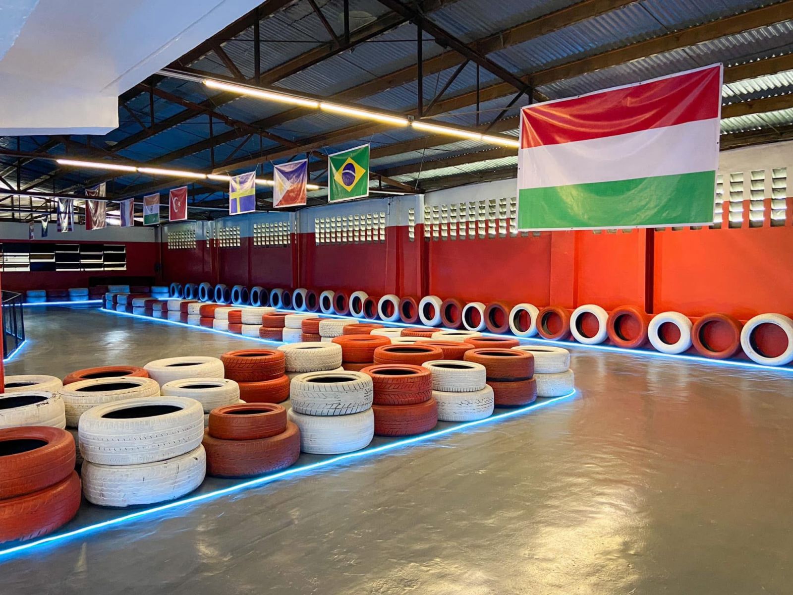Drift Motor Speedway’s indoor track (Photo: Drift Motor Speedway)