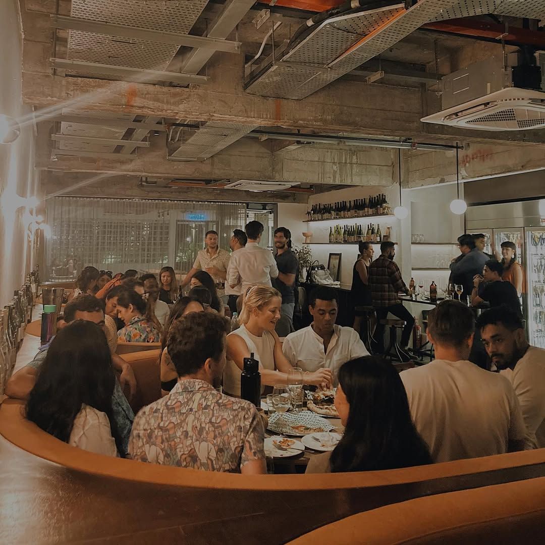 Sandwiched in between Pizza Mansion and Feeka Coffee Roasters, you can get your caffeine fix, wine fix, and pizza fix all in one (Image: @thisismountpleasure)