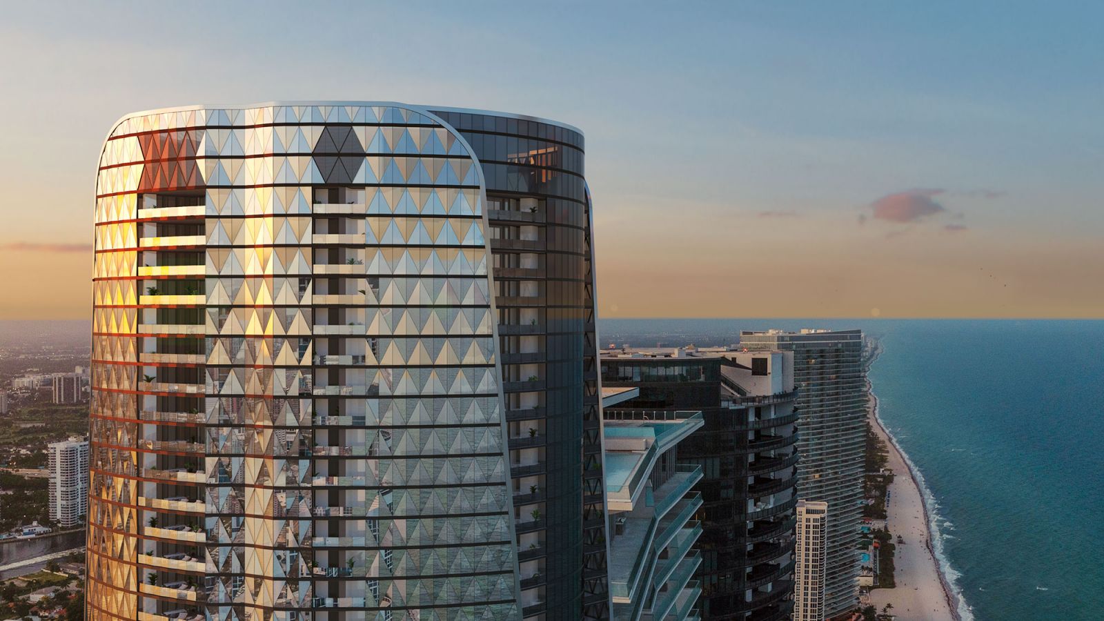 Bentley Residences Miami is a collaboration with Sieger Suarez Architects and luxury property specialist Dezer Development (Photo: Bentley Residences Miami)