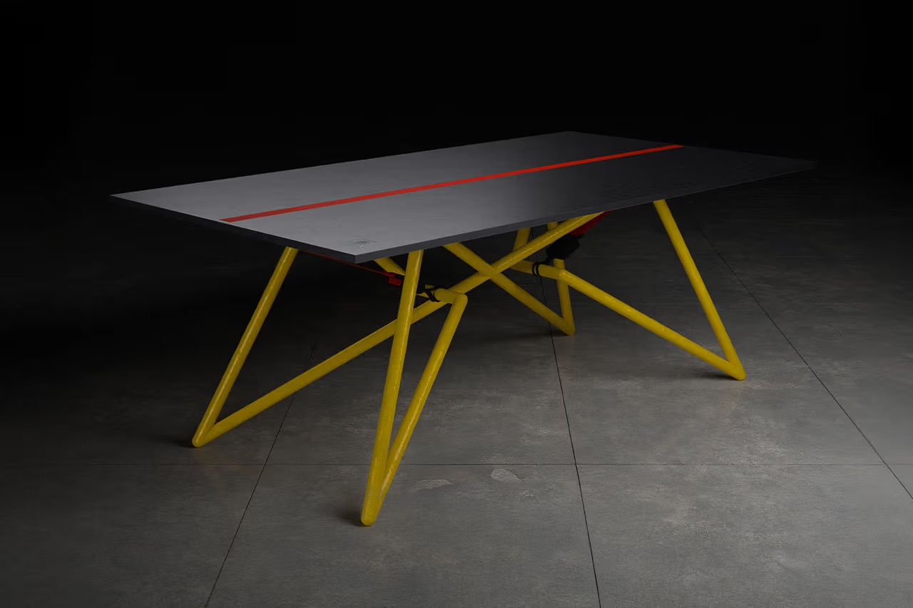 Pieces such as this table are produced on a made-to-order basis, the works blending precise engineering with MSCHF’s disruptive creative ethos (Photo: MSCHF)