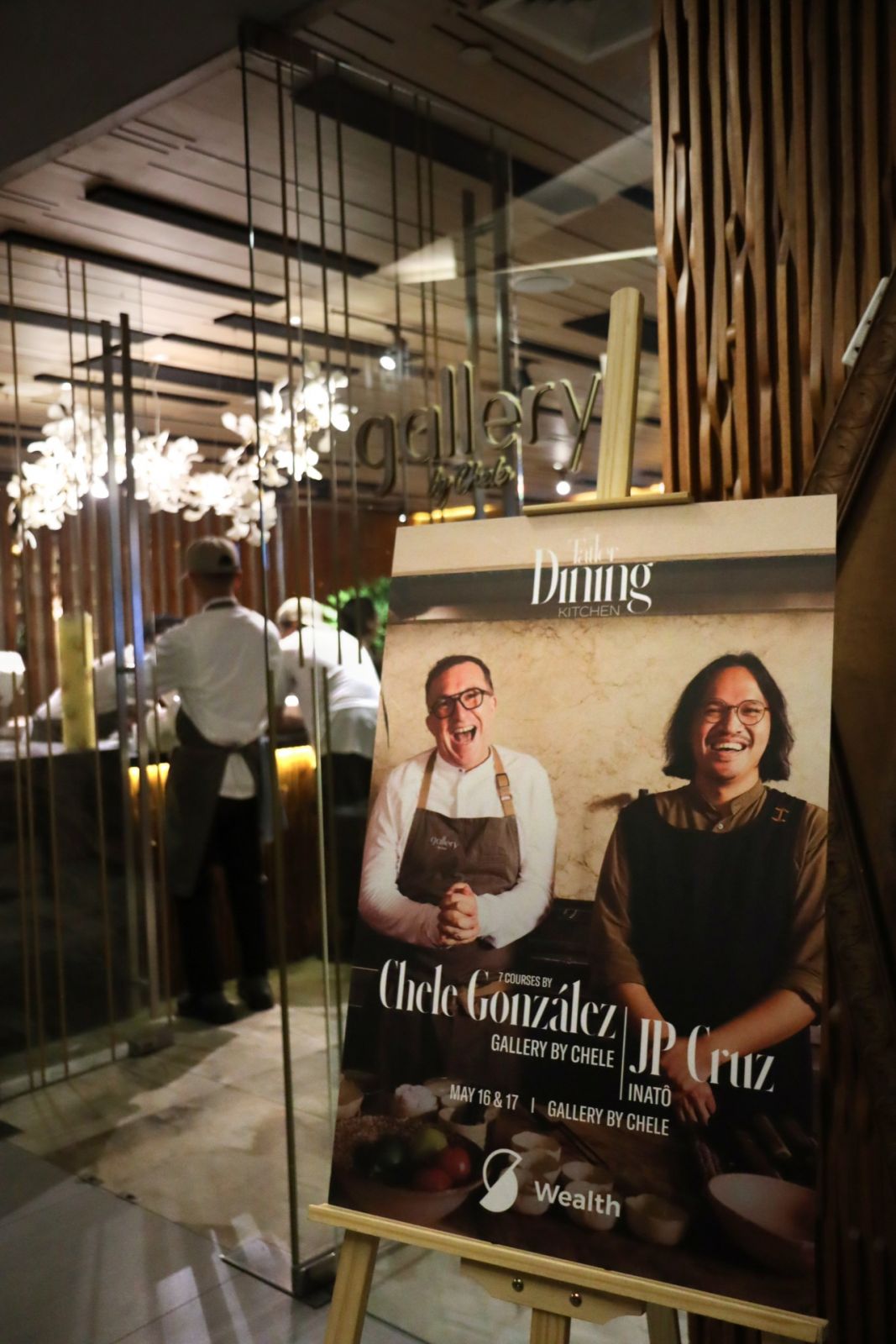Tatler Dining Kitchen with chefs JP Cruz & Chele González