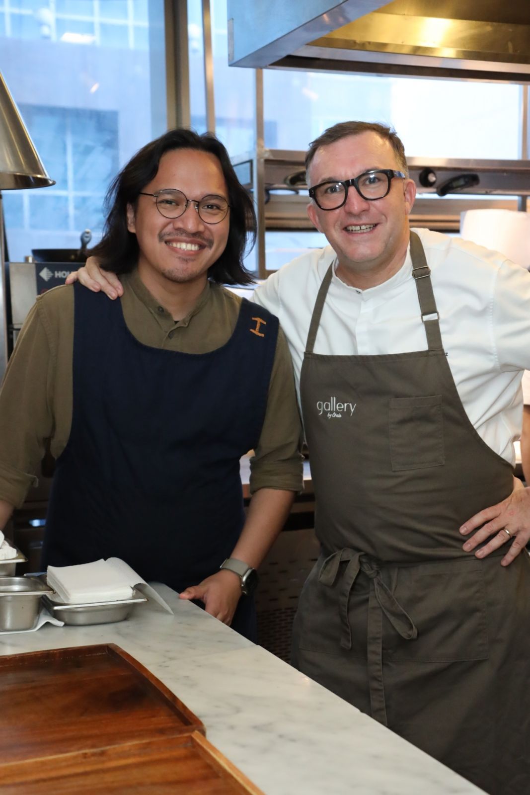 Tatler Dining Kitchen with chefs JP Cruz & Chele González