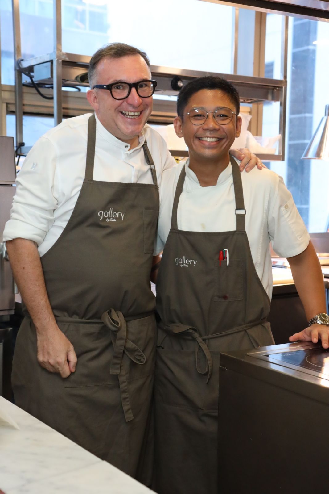 Tatler Dining Kitchen with chefs JP Cruz & Chele González