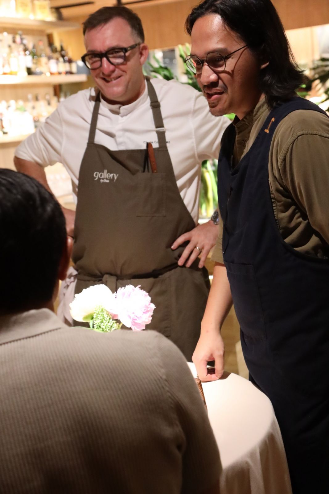 Tatler Dining Kitchen with chefs JP Cruz & Chele González