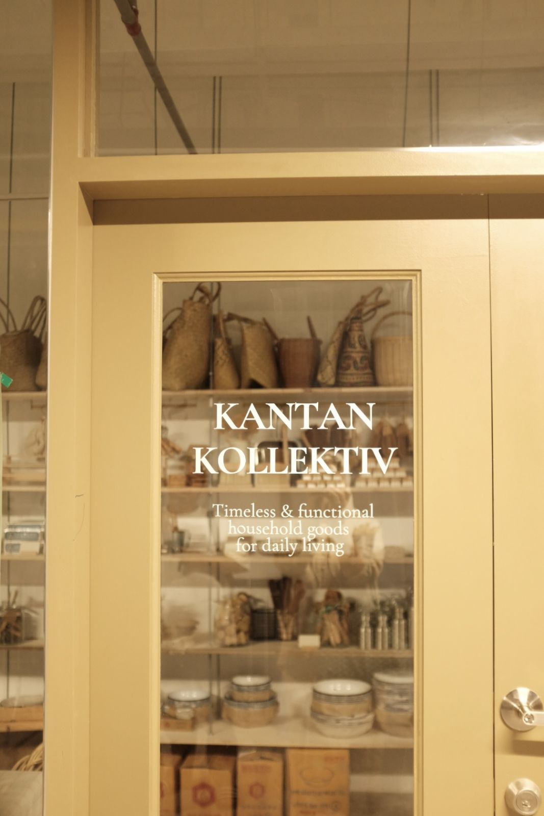 A balance of earthy minimalism and understated elegance in the lifestyle store