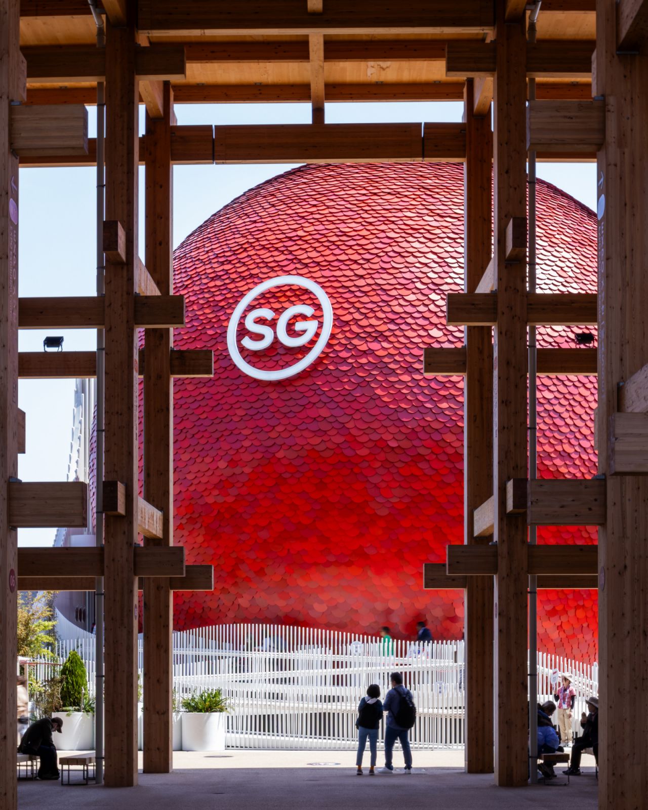 The Singapore pavilion (Photo: Finbarr Fallon, courtesy of The Singapore Pavilion, Expos 2025 Osaka)