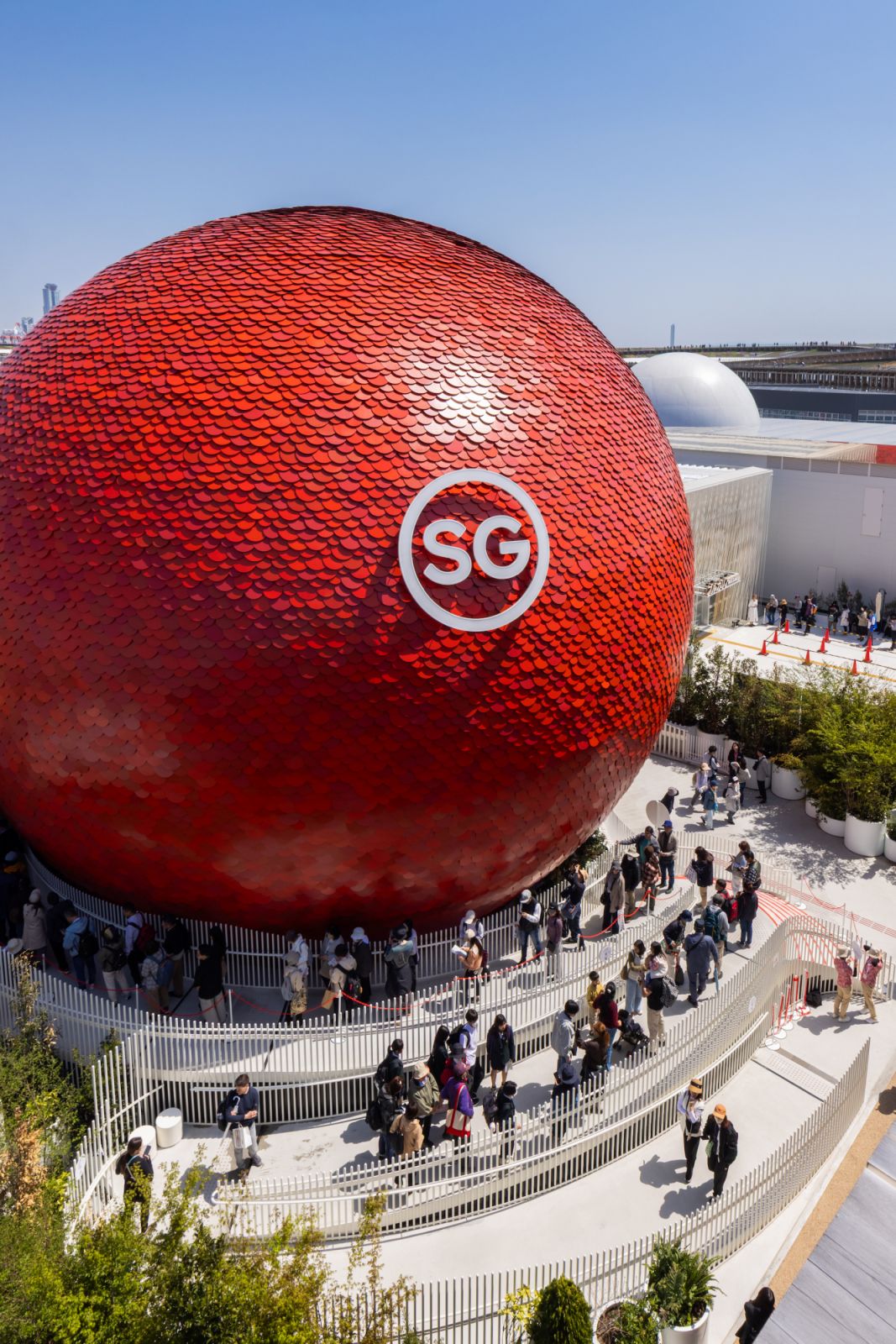 The Singapore pavilion (Photo: Finbarr Fallon, courtesy of The Singapore Pavilion, Expos 2025 Osaka)