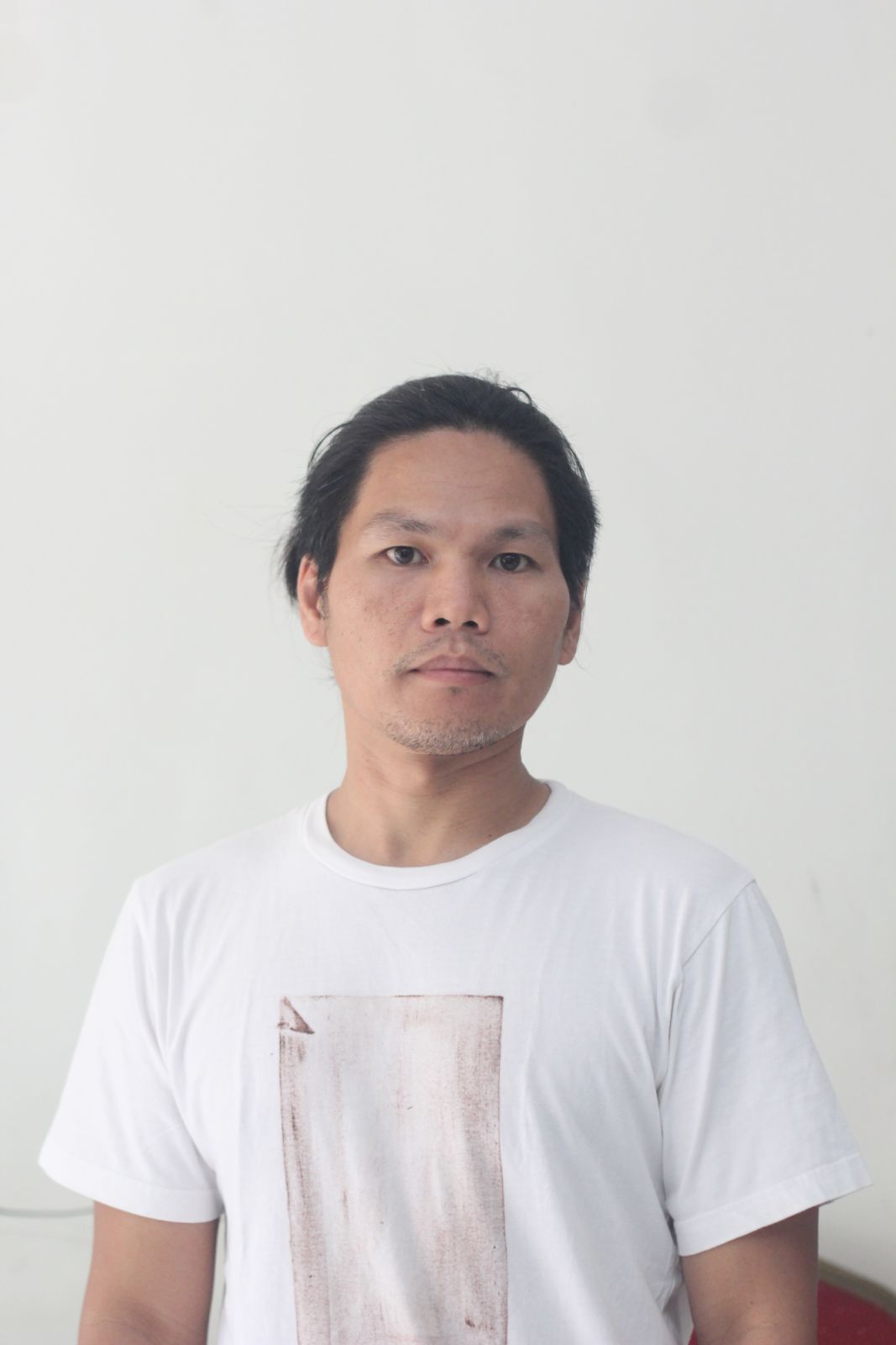 Ronyel Compra presents his work at ‘Moments of Delay’ (Photo: courtesy of Museum of Contemporary Art and Design)