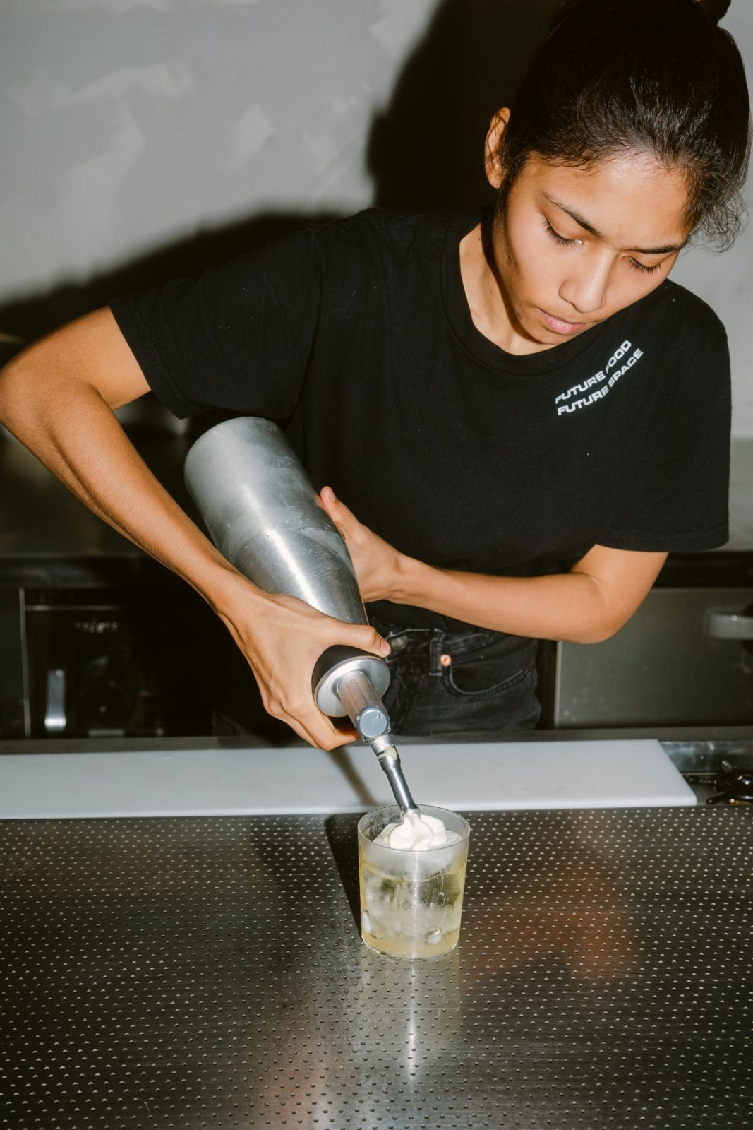 Fura’s New New Yuck is a bright yet savoury gin sour that headlines with seaweed (Photo: Kahying) best new cocktail bar 2025