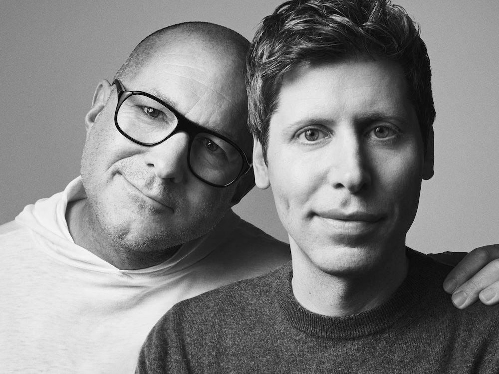 Jony Ive and Sam Altman are teaming up to create a new generation of AI-powered hardware (Photo: OpenAI)