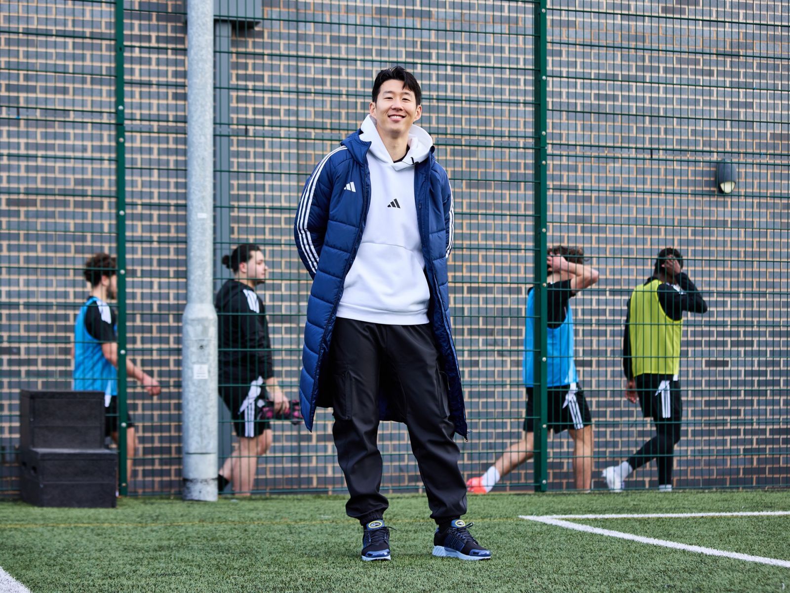 Son Heung Min in a promotional photo shoot for sportswear brand adidas (photo: adidas)
