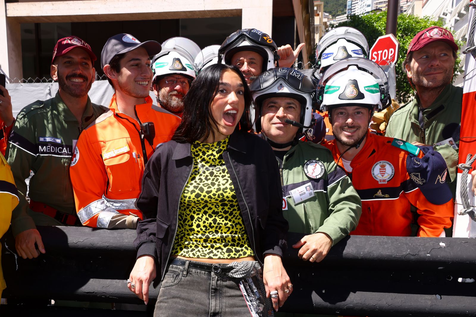 Celebrities at F1 Monaco Grand Prix: Dua Lipa is all smiles at the F1 Grand Prix Of Monaco (Photo: Getty Images)
