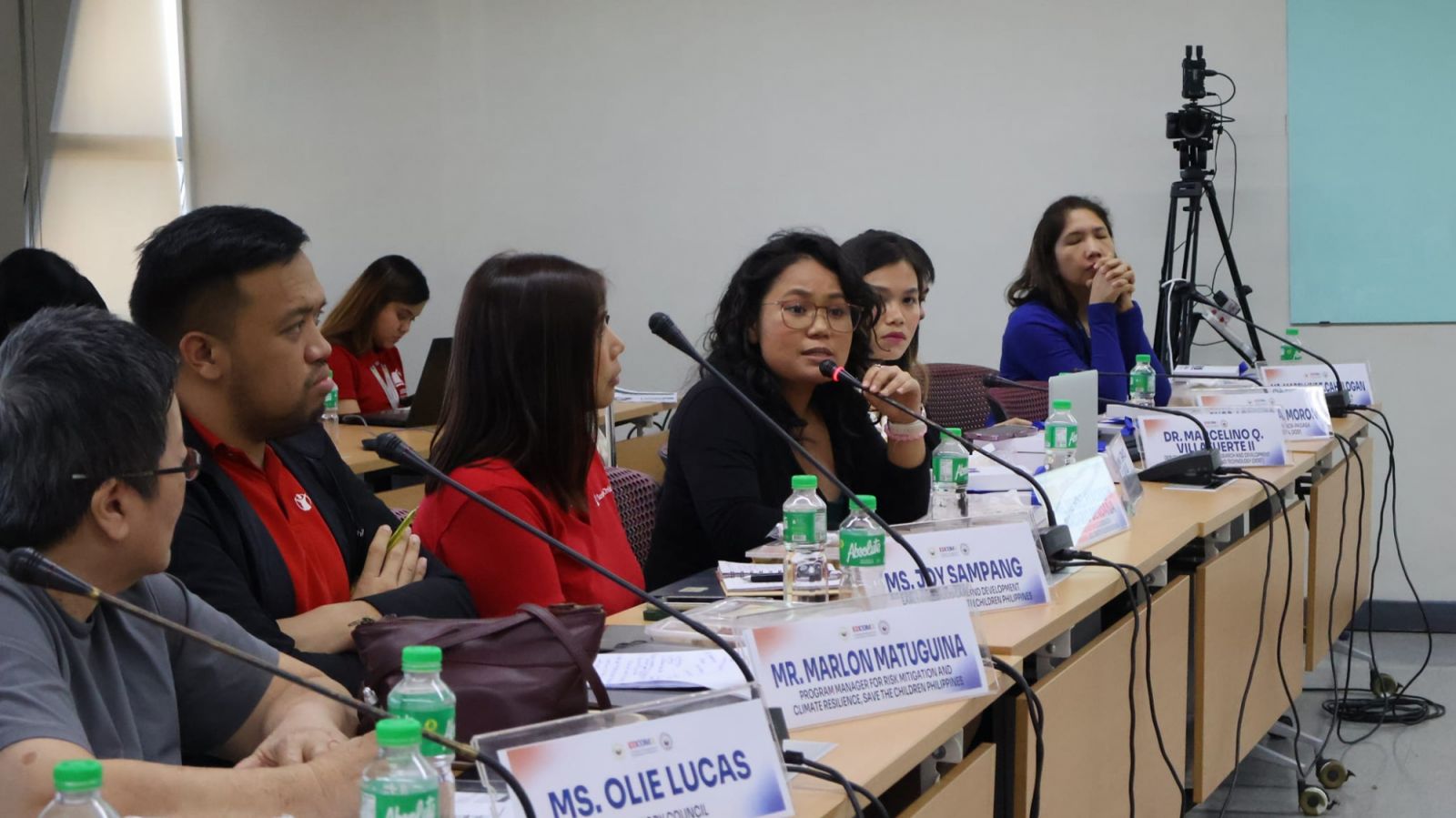 Hyacenth Bendaña at the Committee Hearing on Education - Educational Commission (EDCOM II)