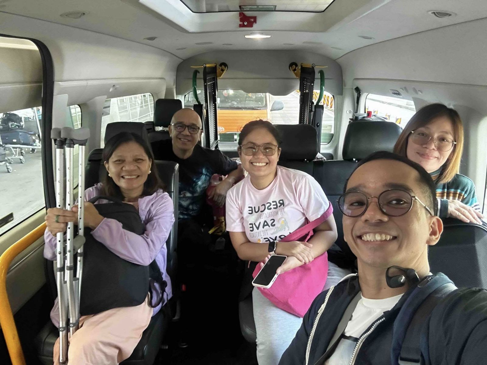 Hyacenth Bendaña on a technical mission of the Department of Transportation and Civil Society to Australia