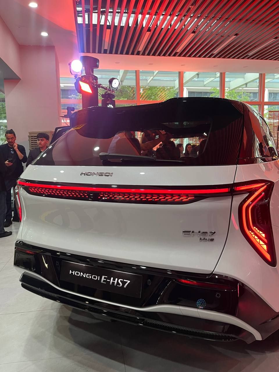 The Hongqi EHS7’s rear (Photo: Gabriel Bohol)