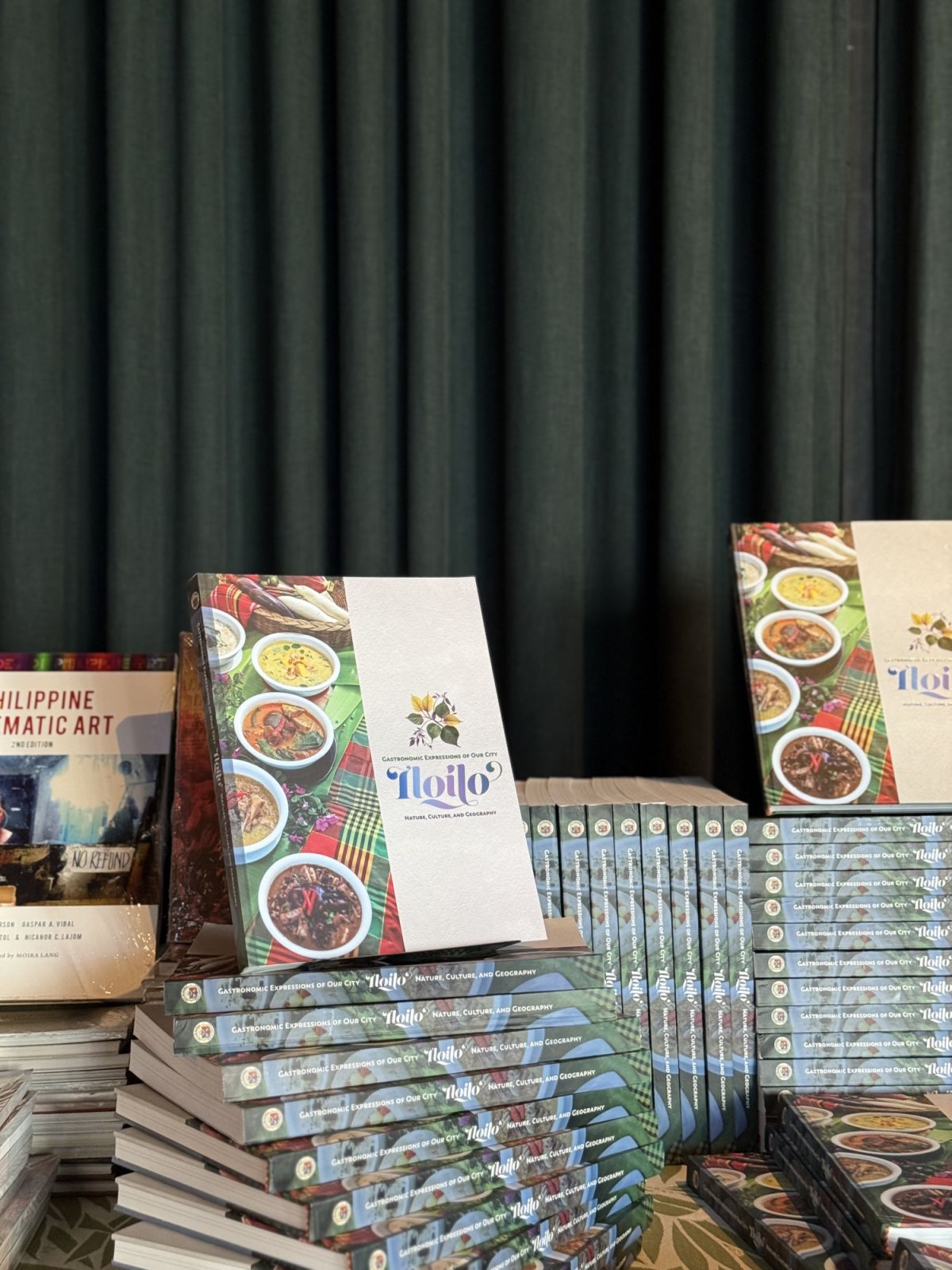 Iloilo gastronomy book - Ige Ramos - New book launch