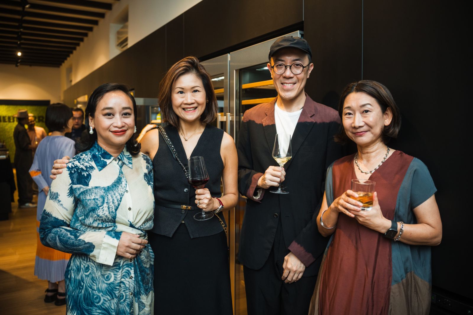 Asih Jenie, Law Yoke Foong, Leong Hon Kit and Naoko Takenouchi
