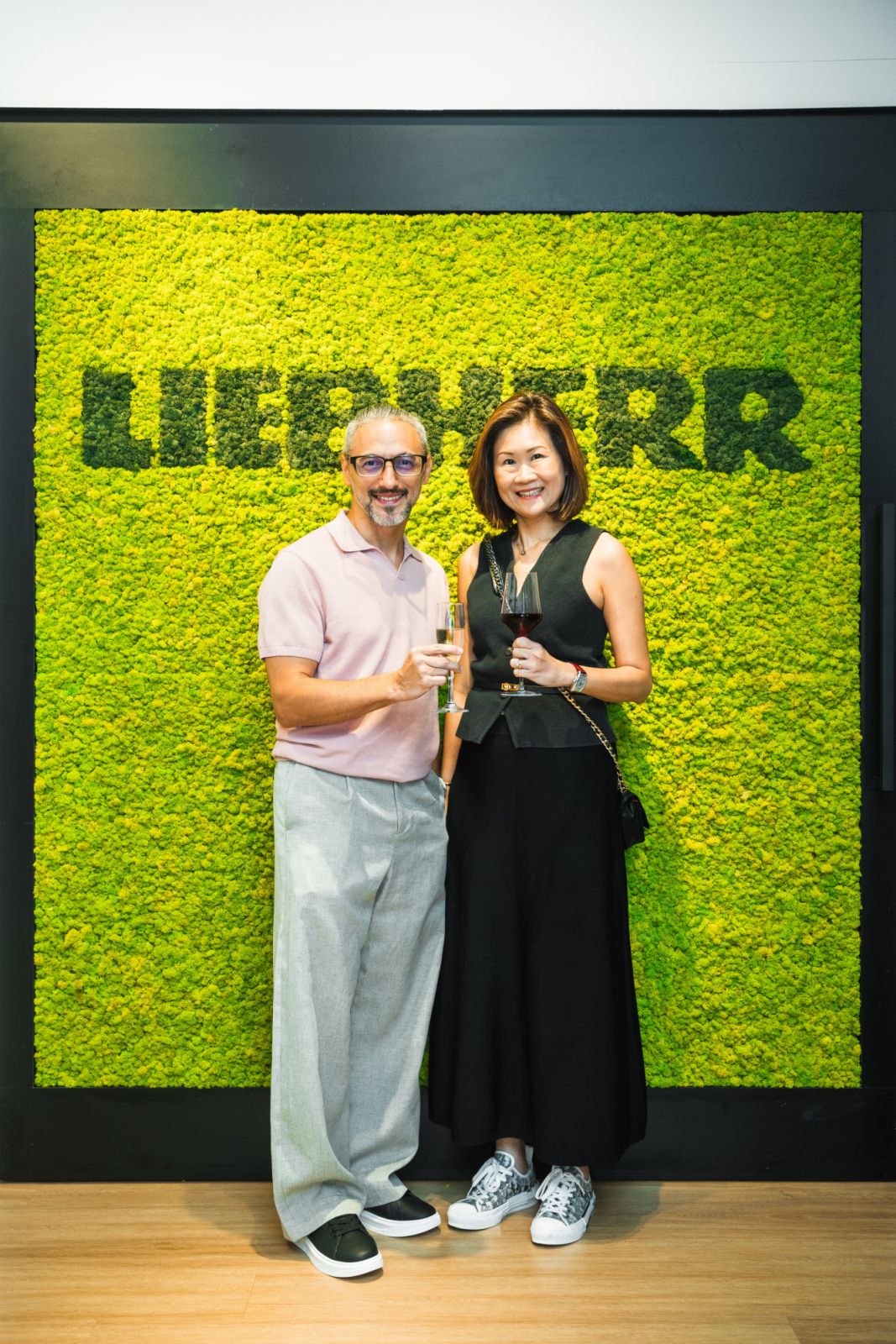 Paolo de Simone and Law Yoke Foong