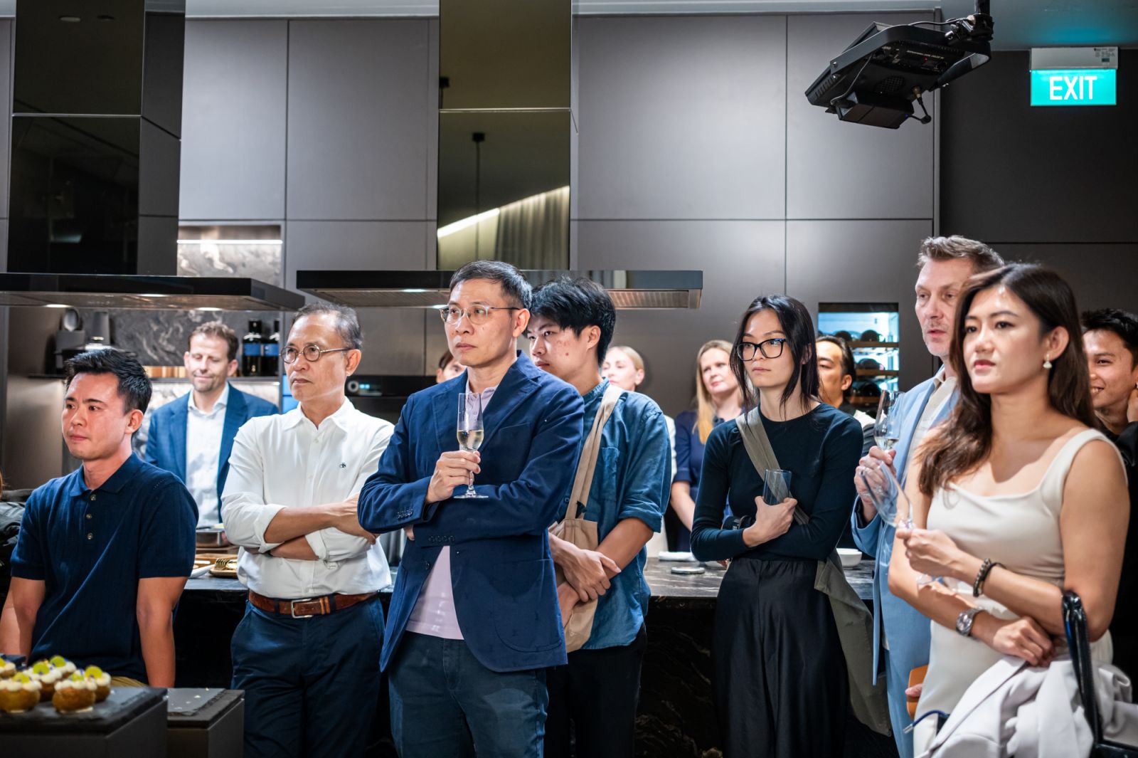 Captive audience at V-ZUG Singapore