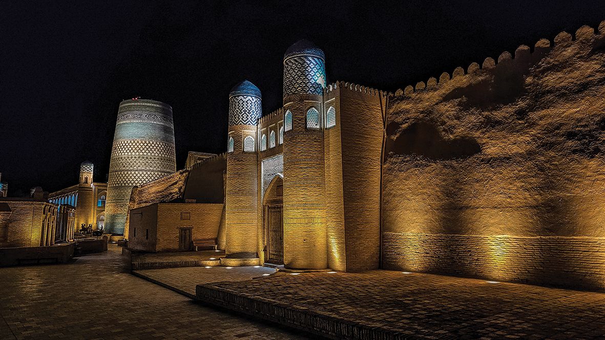 Khiva after dark