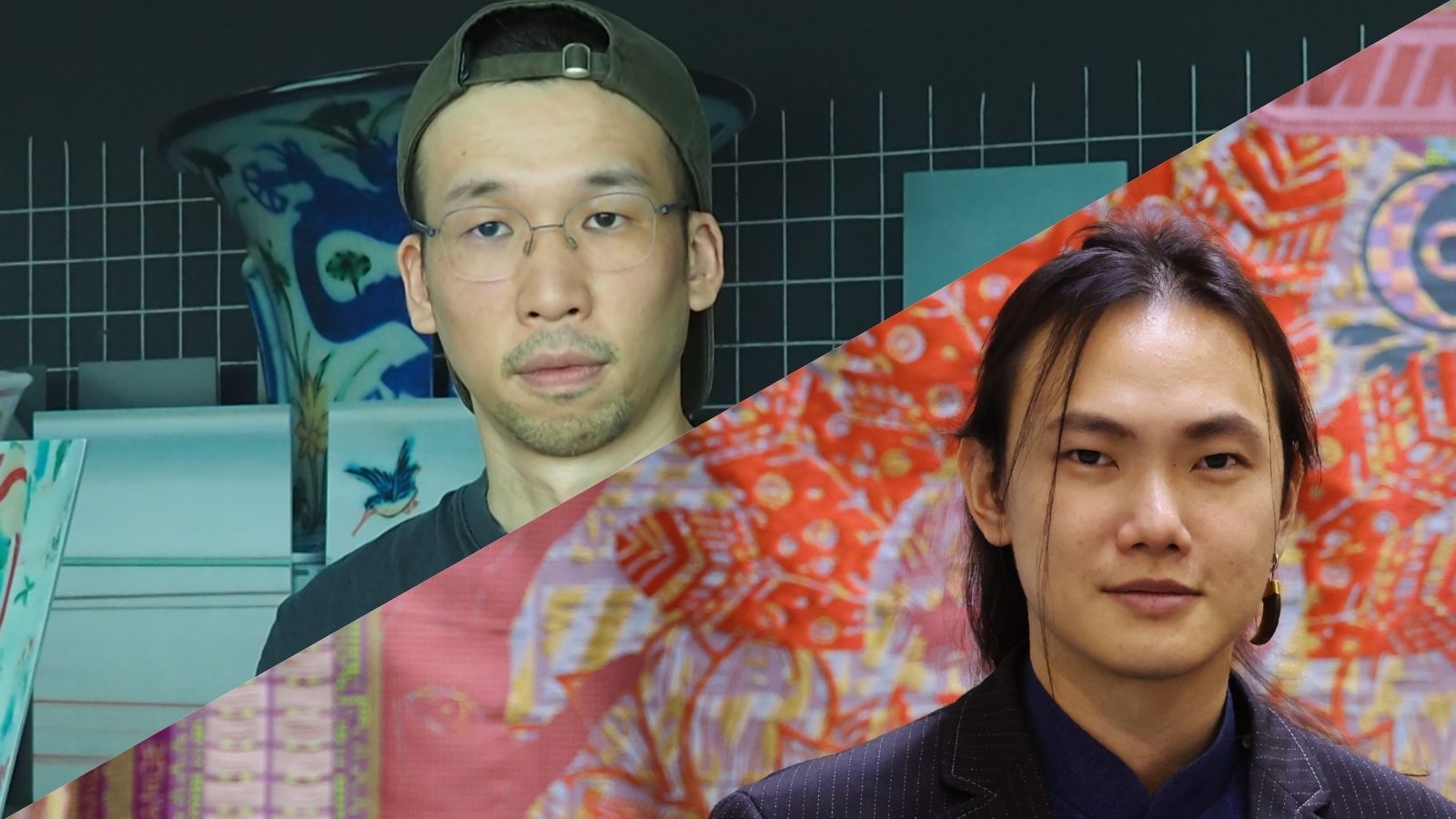 Mid-career artists, Sean Lean (above) and Marcos Kueh (below)