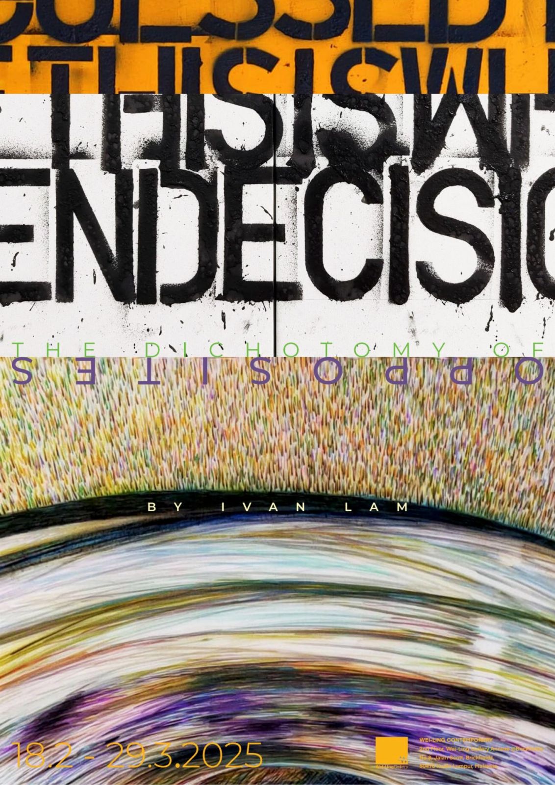 The dichotomy of the opposites (left)