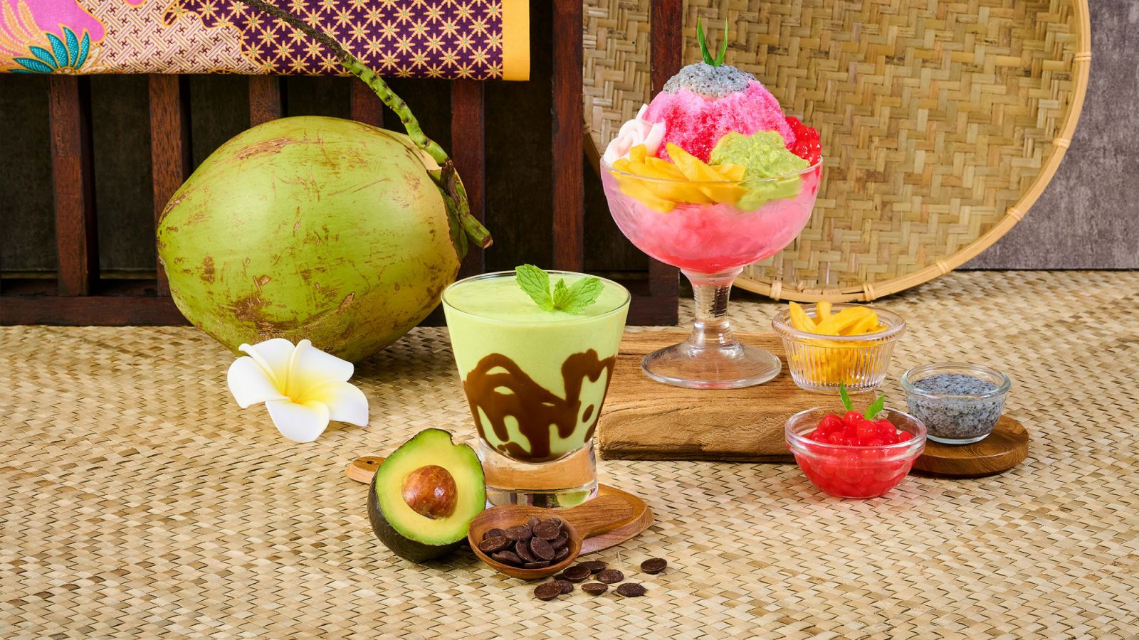 A team favourite is their Jus Alpukat, the creamy avocado smoothie (Image: Rumah Makan Nusantara)